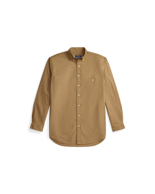Garment-Dyed Oxford Shirt