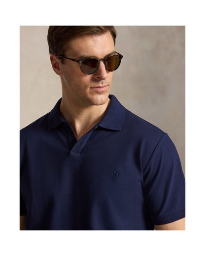 Stretch Mesh Polo Shirt