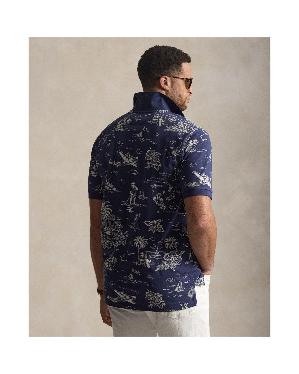 Polo Bear Mesh Polo Shirt