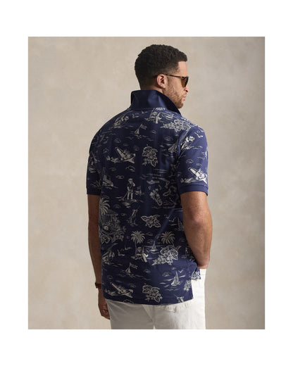 Polo Bear Mesh Polo Shirt
