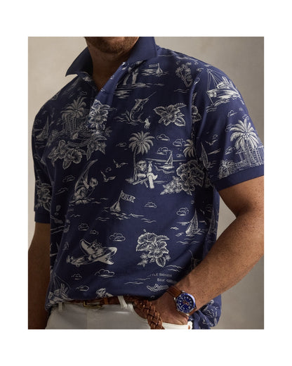 Polo Bear Mesh Polo Shirt