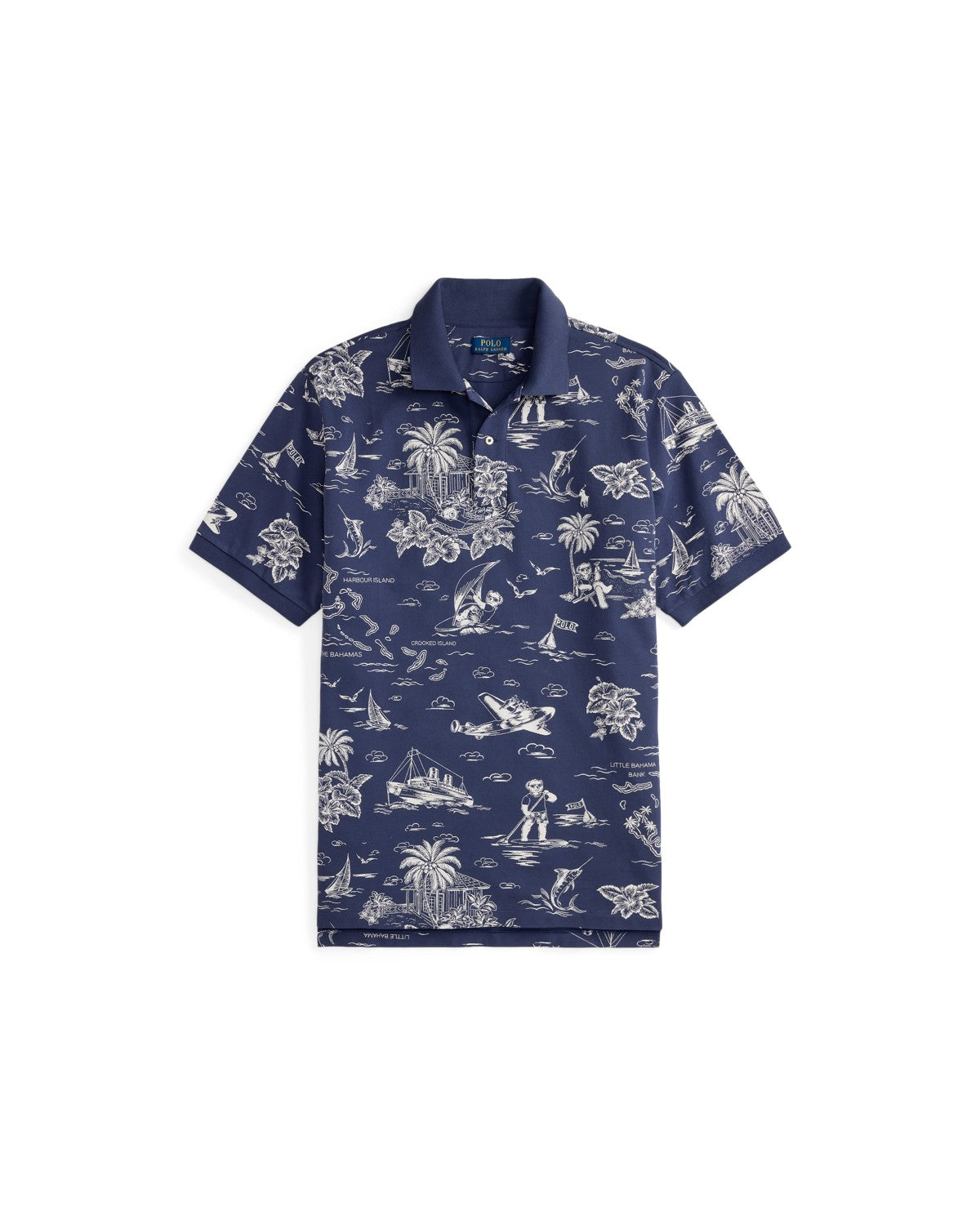 Polo Bear Mesh Polo Shirt