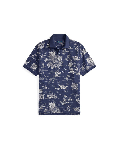 Polo Bear Mesh Polo Shirt