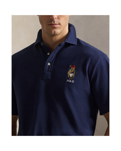 Polo Bear Mesh Polo Shirt