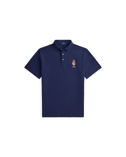 Polo Bear Mesh Polo Shirt