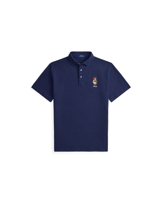 Polo Bear Mesh Polo Shirt