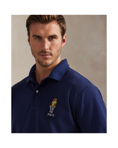 Polo Bear Mesh Polo Shirt