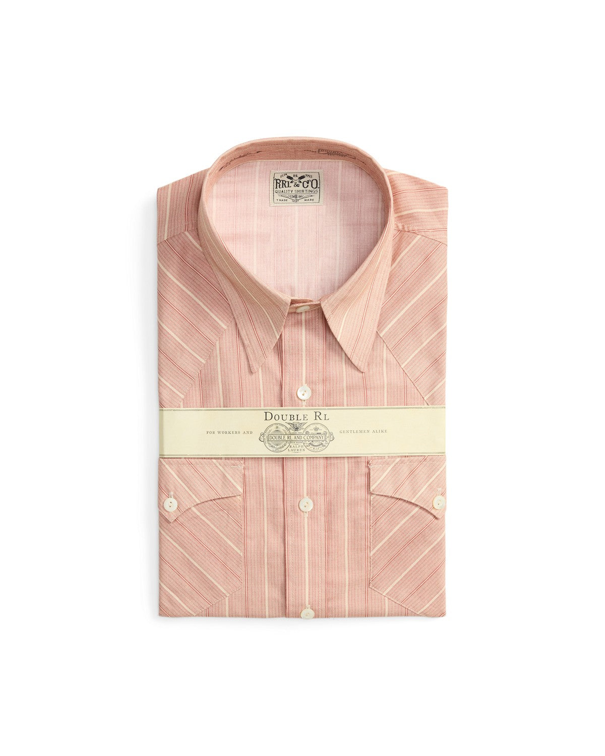 Slim Fit Stripe-Print Western Shirt
