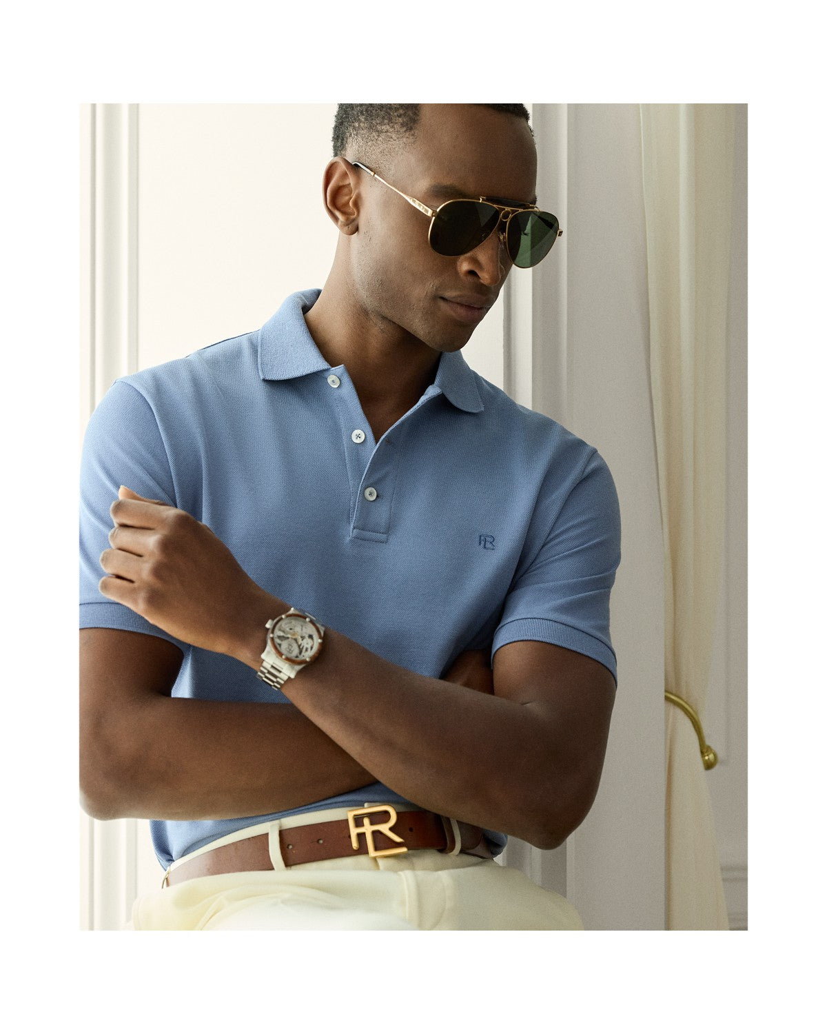 Custom Slim Fit Piqué Polo Shirt