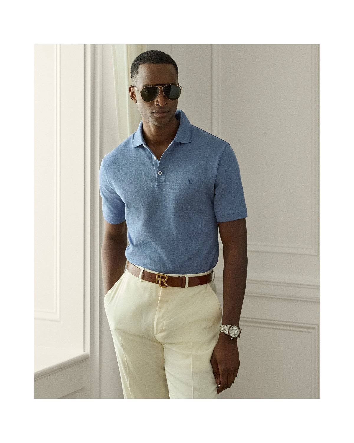 Custom Slim Fit Piqué Polo Shirt